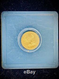 2004 United States Eagle Liberty 5 Dollar Gold Coin 1/10oz. Fine Gold