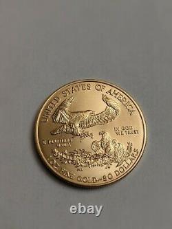 2005 American Eagle 1 Oz. Fine Gold $50 Dollar Coin