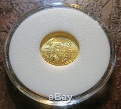 2005 American Gold Eagle 1/10 oz $5 BU Fine Gold