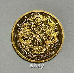 2005 Kingdom of Bhutan 1/10th oz. 9999 Fine Gold Coin, Ayrton Senna, 300 Ngultrum