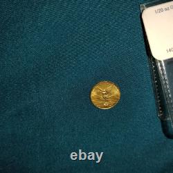 2005 Libertad Gold 1/20 oz Mexico Low Mintage. 999 Fine Gold Apmex Coin
