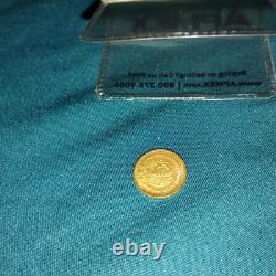 2005 Libertad Gold 1/20 oz Mexico Low Mintage. 999 Fine Gold Apmex Coin