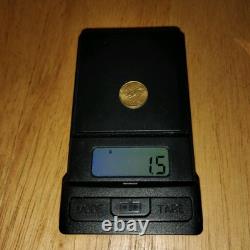2005 Libertad Gold 1/20 oz Mexico Low Mintage. 999 Fine Gold Apmex Coin