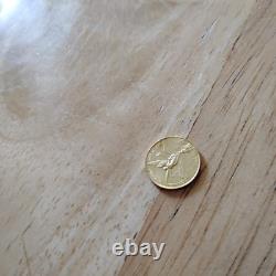2005 Libertad Gold 1/20 oz Mexico Low Mintage. 999 Fine Gold Apmex Coin