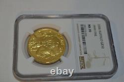 2006 $50 American Gold Buffalo Ngc Ms70 Uncirculated. 9999 Fine G$50