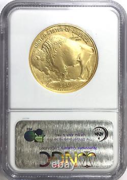 2006 $50 GOLD BUFFALO COIN 1 Oz. 9999 FINE GOLD MS70 NGC FIRST STRIKES LABEL