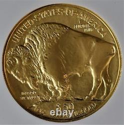 2006 American 9999 Fine Gold Buffalo First Strikes 1oz $50 NGC MS70