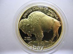 2006 American Buffalo 1 oz, One Ounce. 9999 Fine Gold Proof Coin with Box & CoA