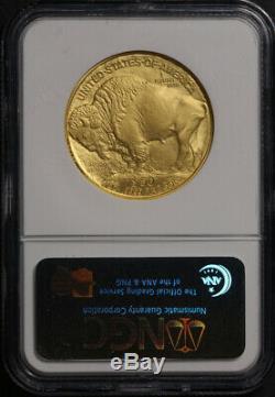 2006 Buffalo Gold $50.9999 Fine NGC MS70 Brown Label Superb Eye Appeal
