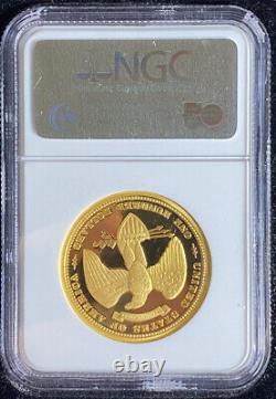2006 George T. Morgan $100 Gold Union 1 oz 999 Fine NGC Gem Proof With Display Box