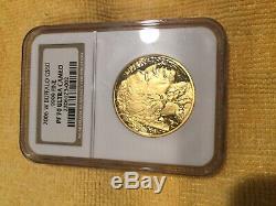 2006 NGC $50 Gold Buffalo Proof PF 70.9999 Fine Gold Ultra Cameo