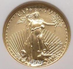 2006 NGC MS69 First Strike 1/10th Ounce Fine Gold $5 American Eagle Coin