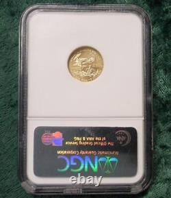 2006 NGC MS69 First Strike 1/10th Ounce Fine Gold $5 American Eagle Coin