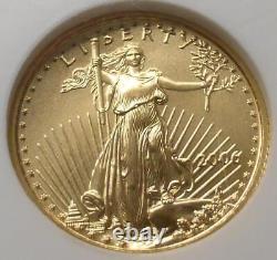 2006 NGC MS69 First Strike 1/10th Ounce Fine Gold $5 American Eagle Coin