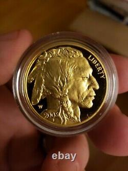 2006-W $50 Gold 1 oz American Buffalo Proof. 9999 Fine Gold withBox & COA