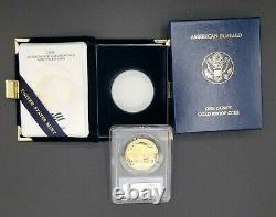 2006 W $50 Gold American Buffalo PCGS PR70 DCAM. 9999 Fine withBox&COA
