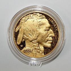 2006-W $50 US American Buffalo Gold Proof 1 Oz 1 Ounce. 9999 Fine Gold OGP