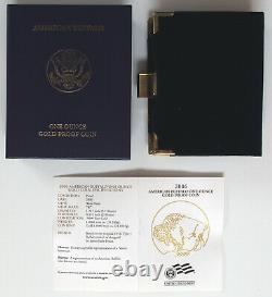 2006-W $50 US American Buffalo Gold Proof 1 Oz 1 Ounce. 9999 Fine Gold OGP