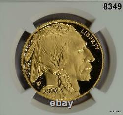 2006 W Buffalo Gold Coin. 9999 Fine 1oz Ngc Certified Pf70 Ultra Cameo #8349