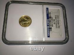 2007 $5 Fine Gold Eagle Bullion Coin 1/10oz NGC MS70, EARLY RELEASES