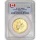 2007 Canada Gold Maple Leaf 1 Oz $200.99999 Fine Pcgs Ms69 First Strike