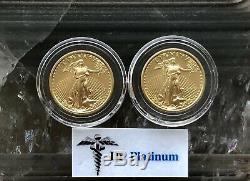 2007 Eagle, US, 1/4 oz Fine Gold Coin RARE DATE