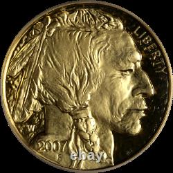 2007-W Buffalo Gold $50.9999 Fine ICG PR70 DCAM Green Label Superb Eye Appeal