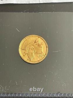 2008 1/10 oz Fine. 999 Gold Coin Prototype 100 Ameros U. S Eagle Very Rare BU