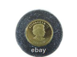 2008 1/25 oz 50 Cents Gold Coin Proof 9999 Fine De Havilland Beaver RCM Canada