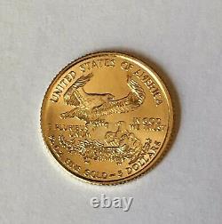 2008 $5 1/10 oz Fine Gold American Eagle Liberty Coin