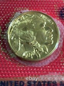 2008 $50 Dollar American Liberty Buffalo. 9999 Fine Gold Coin