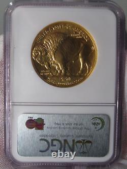 2008 American Gold Buffalo 1 troy oz. 9999 Fine $50 NGC MS69 Early Releases