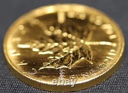 2008 Canadian. 9999 Fine Gold 1 oz Maple Leaf Coin A