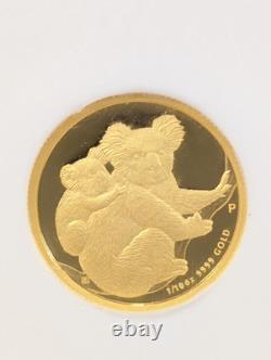 2008-P Australia Koala $15 1/10th Ounce 9999 Fine Gold NGC PF69 Ultra Cameo 2008-P Australia Koala $15 1/10th Ounce 9999 Fine Gold NGC PF69 Ultra Cameo