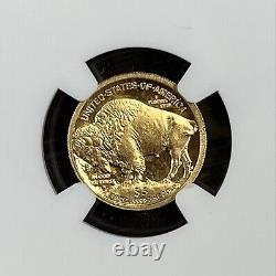 2008 W 1/10 oz. 9999 Fine Gold US Proof Buffalo NGC PF69 Cameo $5