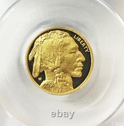 2008-W $10 American Buffalo. 9999 Fine Gold, PCGS PR69 DCAM