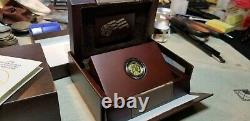 2008-W $5 1/10-oz Proof American Gold Buffalo Coin. 9999 Fine With COA and OGP