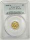 2008-w $5 American Buffalo. 9999 Fine Gold Coin, Pcgs Ms70