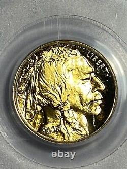 2008 W $5 Gold American Buffalo 1/10 Ounce 0.9999 Fine Gold PCGS PR70DCAM