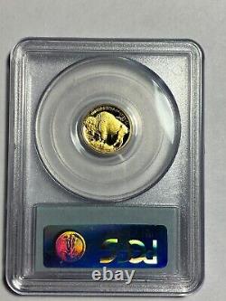 2008 W $5 Gold American Buffalo 1/10 Ounce 0.9999 Fine Gold PCGS PR70DCAM