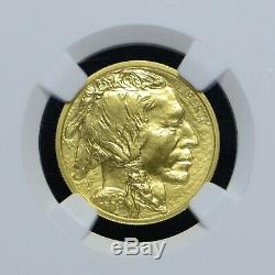 2008-W American Buffalo $10 Gold Burnished. 9999 1/4-oz Fine NGC MS70 (slx3627)