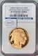 2008-w Buffalo G$50 1 Oz. 999 Fine Gold Early Releases Ngc Pf-70 Ultra Cameo