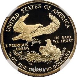 2008-W Gold Eagle $10 Quarter-Ounce NGC PF 70 Ultra Cameo 1/4 oz Fine Gold