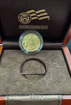 2008 West Point 1/2 oz Uncirculated. 9999 Fine Gold Buffalo $25 Coin