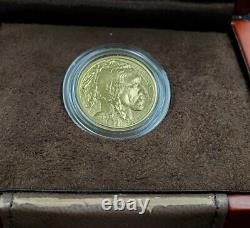 2008 West Point 1/2 oz Uncirculated. 9999 Fine Gold Buffalo $25 Coin
