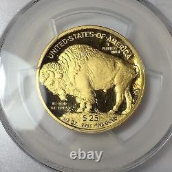 2008-w $25 Proof Gold Buffalo 1/2 Oz. 9999 Fine Gold Coin Pr69 Dcam Pcgs