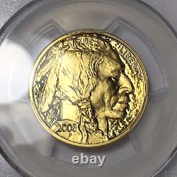 2008-w $25 Proof Gold Buffalo 1/2 Oz. 9999 Fine Gold Coin Pr69 Dcam Pcgs