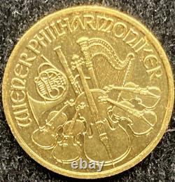 2009 1/10 oz Philharmonic 10 Euro Gold. 9999 Fine Great Gold Investment