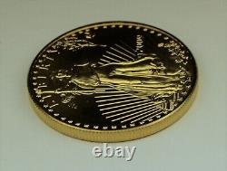 2009 1 oz. Fine gold American Gold Eagle $50 coin SUPERB BRILLIANT UNCIRCULATED