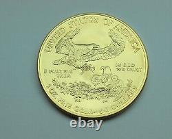 2009 1 oz. Fine gold American Gold Eagle $50 coin SUPERB BRILLIANT UNCIRCULATED